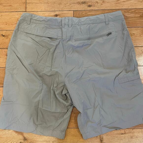 The North Face Men's‎ Performance Hiking Shorts Waterproof Pockets Tan Size 38 - Picture 6 of 6